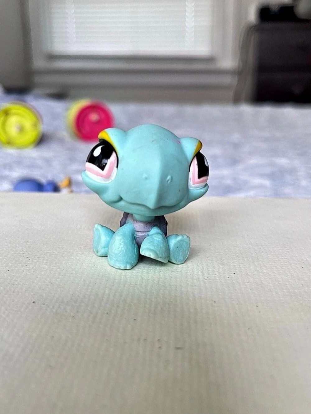 Hasbro Littlest Pet Shop Turtle #601 Blue & Purple Turtle